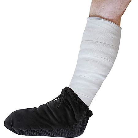 leg cast with sock|Amazon.com: Foot Cast Sock.